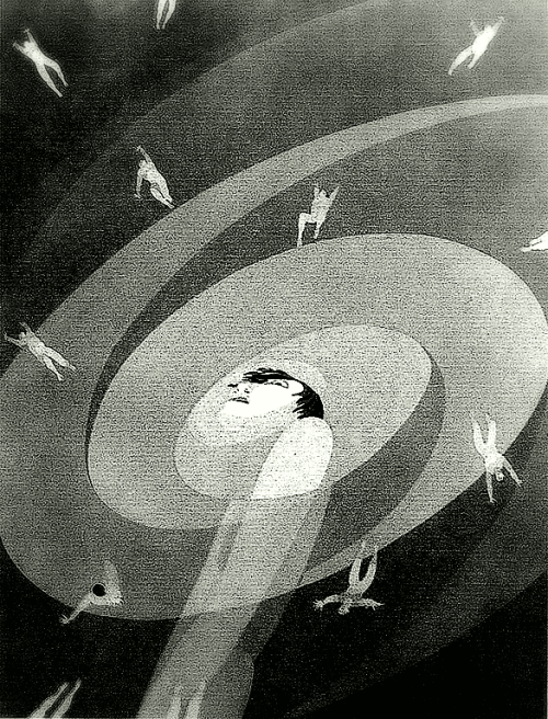 danismm: “Pantophobia”, the Fear of Everything. John Vassos 1931, Dramatic Art Deco Illu