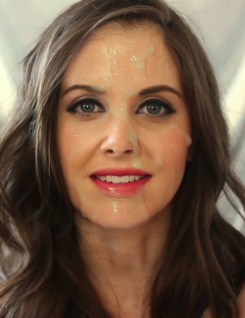 (via [OC] Alison Brie facial per request. porn pictures