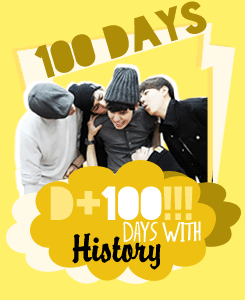 histales:  HAPPY 100 DAYS WITH HISTORY! 