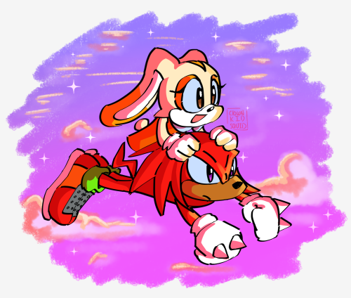 clownkidsart: Redraw of this cute little sprite from sonic advance 3 i saw on twitter today :)origin