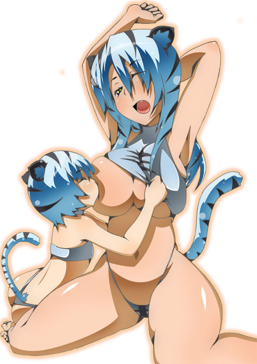 midnightecchi:  some yuri nekos for anon  ~~Wolfie