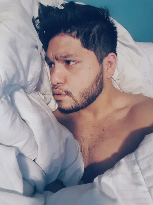 sergethecurious:  Why the hell is it morning already? #ButchLittleBear 