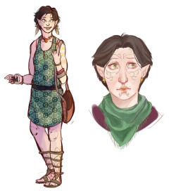 Extremelylocal:  I Spent All My Time Today Drawing Rly Cute Modern-Thedas-Au Merrills….