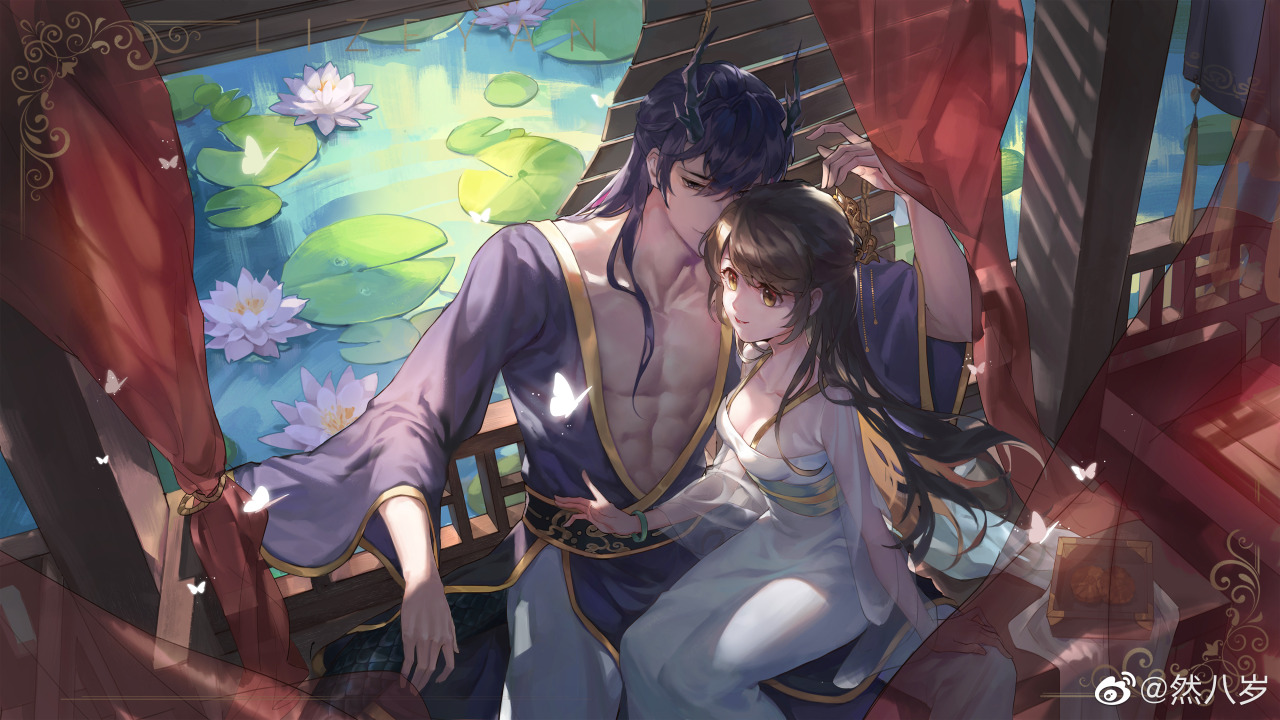 acrispyapple:
““[ x ] | 然八岁 | Permission
Please do not reupload elsewhere. Reblog only.
Support the artist by liking/bookmarking their work on Weibo.
”
black dragon victor and mc ♡
more mr love art here
”