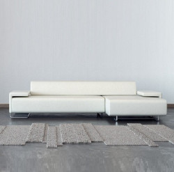 (via MINIMAL MODERN SECTIONAL SOFA White