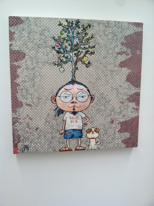 yoyonaki:  part 4 of Takashi Murakami’s ArHat show @ LA (Blum &amp; Poe Gallery)