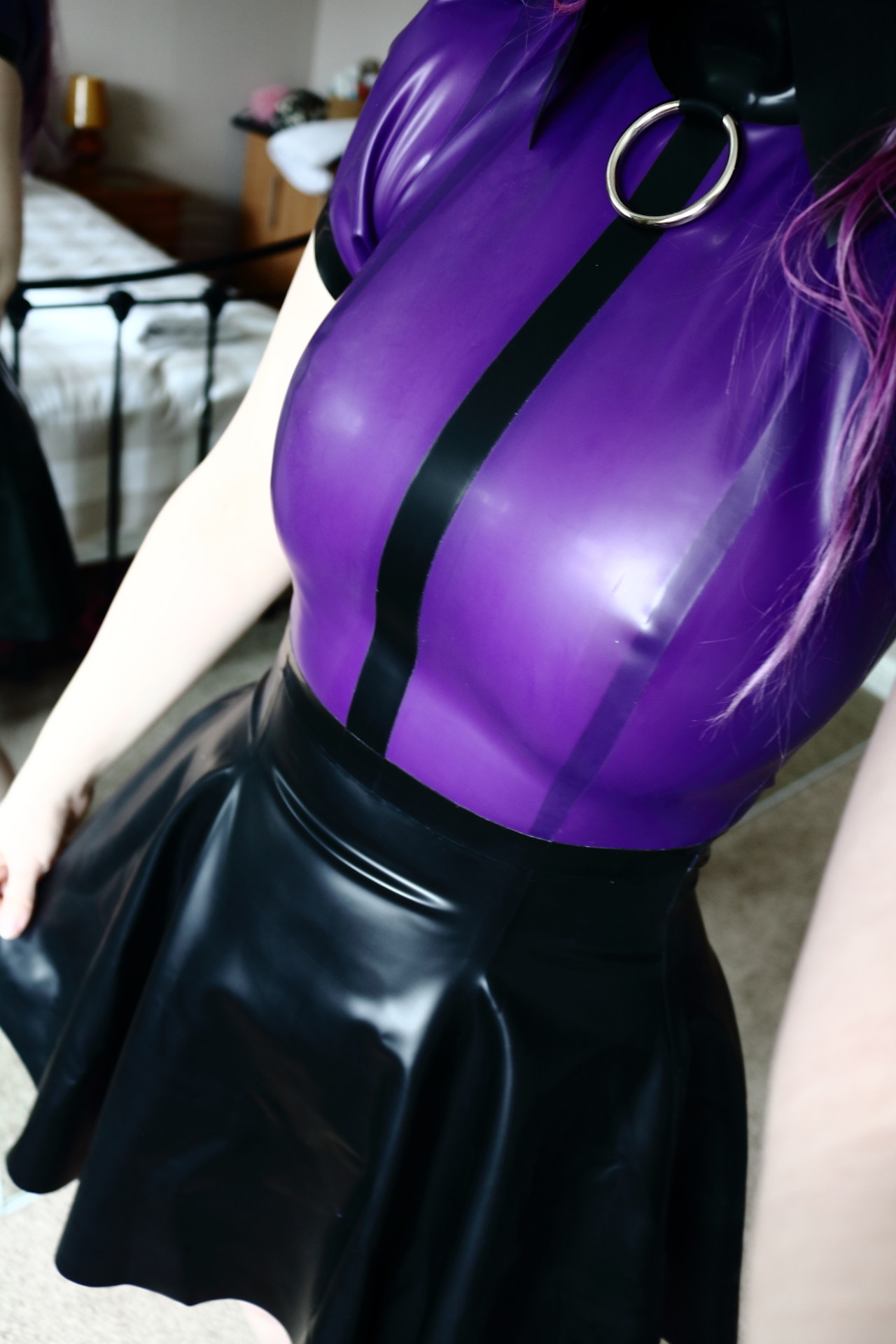 grimsauce:  Finally got round to trying on my Pandora Deluxe dress today, will give