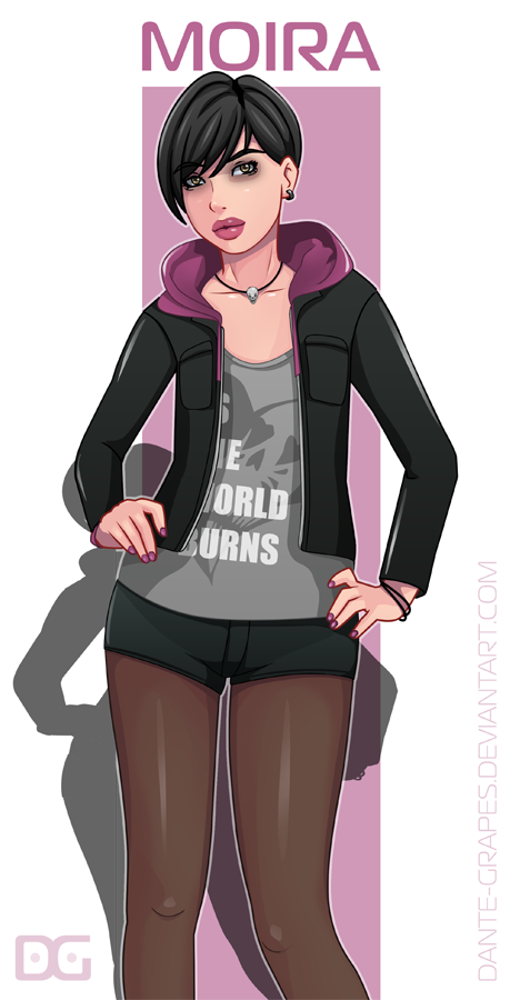 den-grapes:  Greetings, Comrades!Today I’ll show you Moira from Resident Evil: