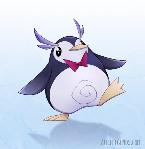 Penguin reminds you to sign up at alicelegends.com to start getting to know the characters you&