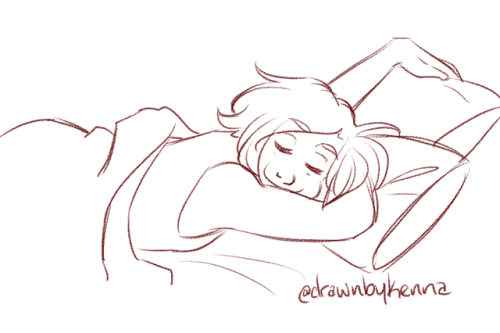 Sketchtember day 26&ndash; I dunno about you but I wake up with my arms positioned weird ways al