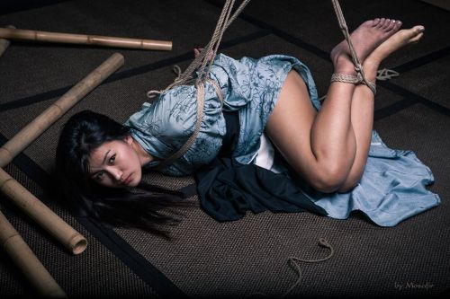 sasha-ishemia:  Ropes & photo by Mosafir.Model: Lyuda.Editing: Kristina. 