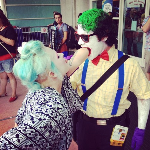Joker eats nub #SDCC #joker #onearm