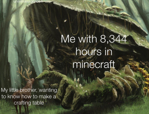 30-minute-memes:Those are rookie numbersThis is literallyme teachingmyclosestfriendstuff in minecraf
