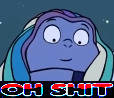 nightmaredad:  Pearl: The house!Bismuth: Don’t worry, I can fix it!Steven: My dad!Bismuth: