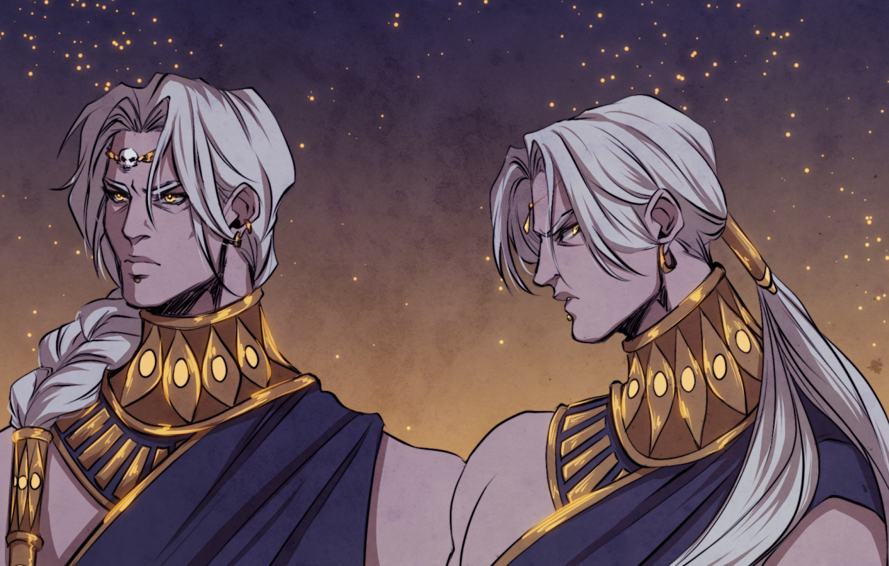 thanatos hades fanart thanatos hades fanart