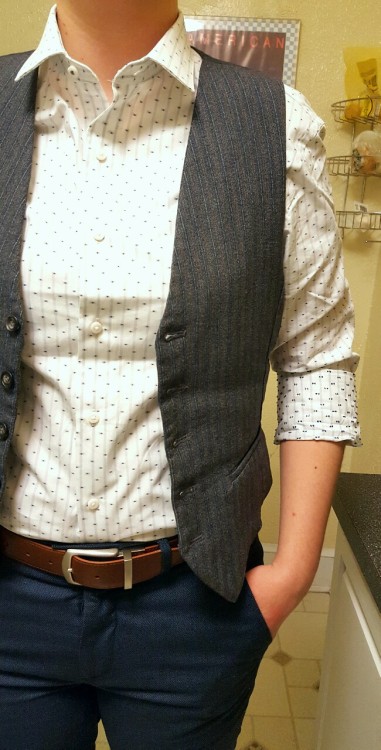 queeronclearance: Subtle power clashing. Shirt: Ben Sherman - $35 on clearance at Nordstrom Rack V