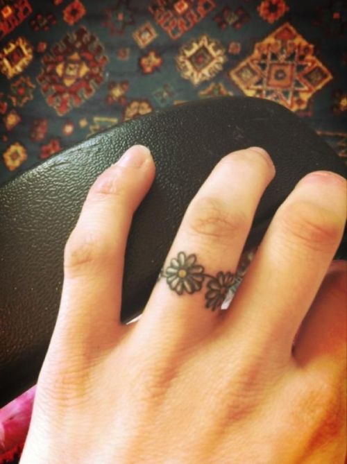 Cute small finger tattoos