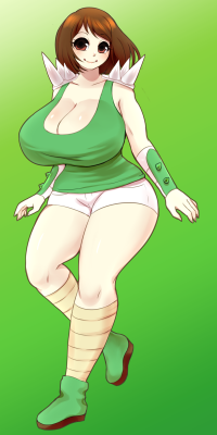 pastelletta:    Commission for sknightclayton! Chesnaught themed girl.ミ☆ Click here for my commission info!  ミ☆    