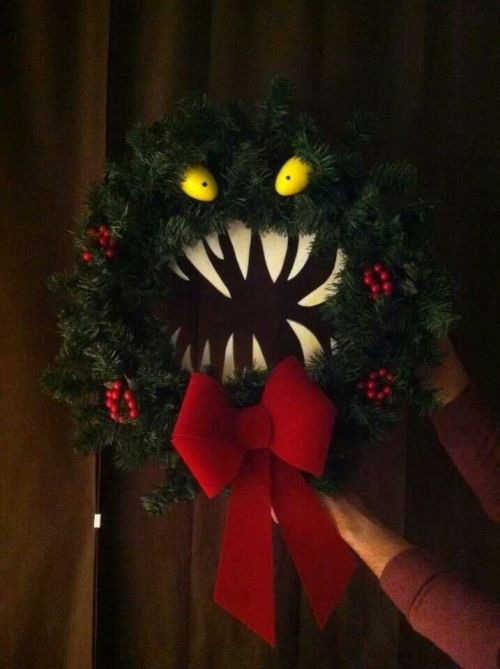 Porn photo horrorandhalloween:  Christmas decorating