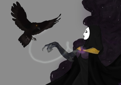 moonagewitch:‘My Vax'ildan…’ The Raven Queen and her champion