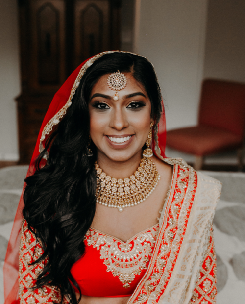 Michelle ❤️ #RavBBridehair: Kaashni Brarmakeup: Amareen Brar