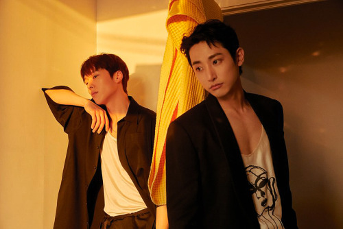 Esquire Korea May Issue photo shoot — Lee Soo Hyuk x Jang Ki YongOriginal source YG Stage