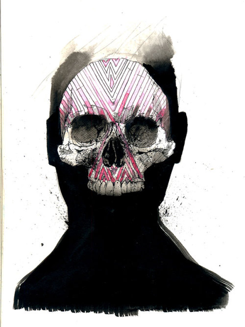 fer1972:  Skull People by Mr. Four Fingers
