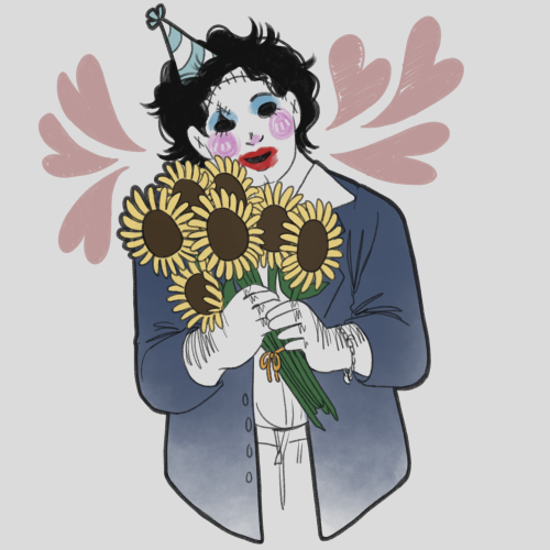 the-thot-clown: hope i’m not too late! happy birthday! i made a lil bubba for you. :’)