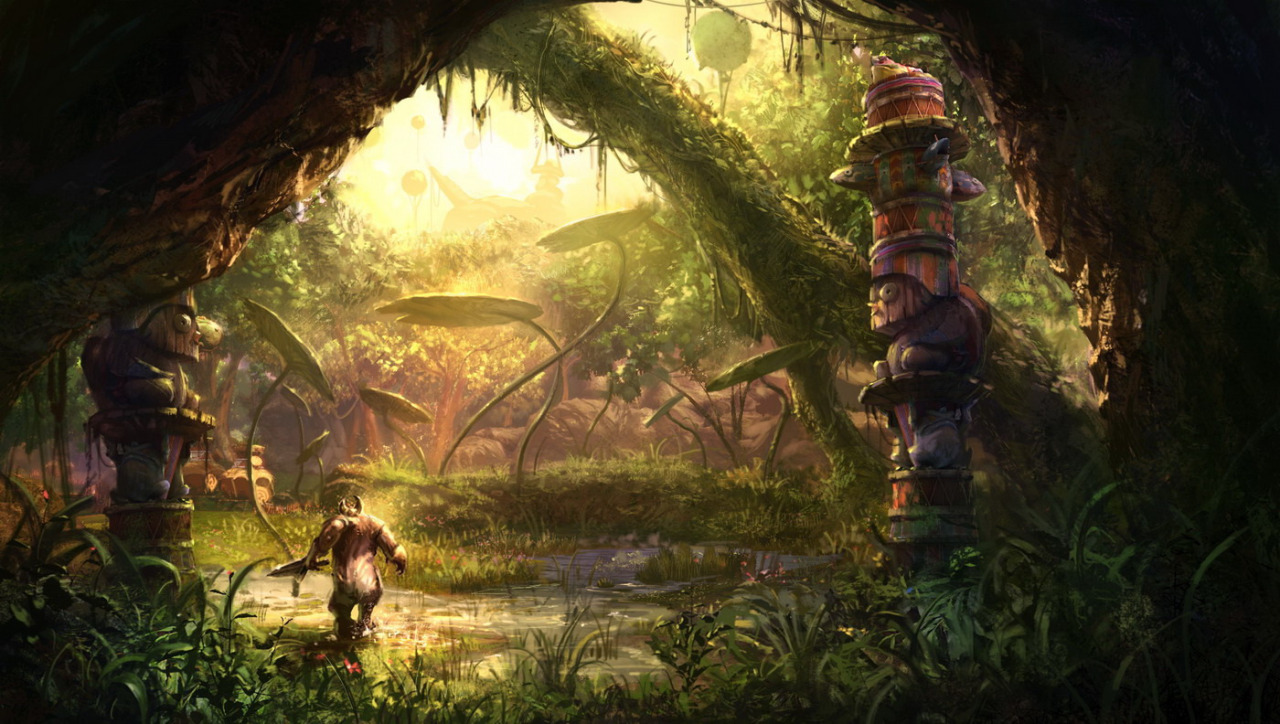 saveroomminibar:  TERA Online. Concept Art by Seung Jin Woo.