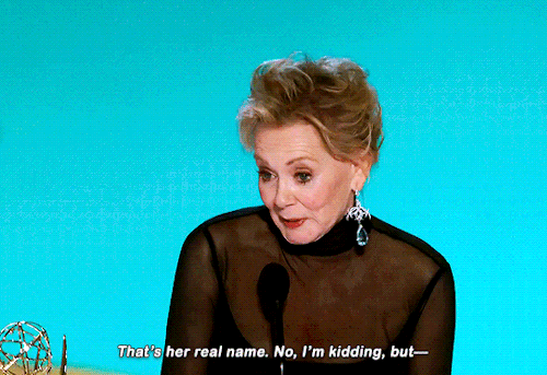 Jean Smart Accepting The 2021 Emmy Award For Best Actress In A Comedy Series For Hacks(and Her Co-star