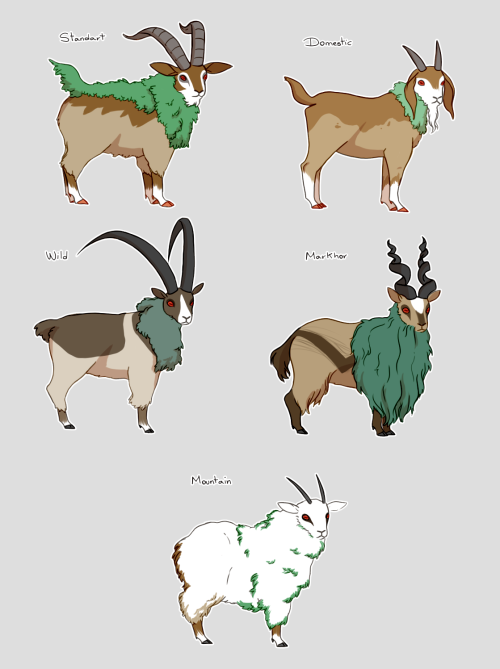 ifyoureinhollandgodutch:Pokémon Variations↳ Gogoat