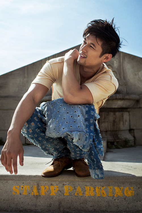 matthew-daddario:Harry Shum Jr. photographed by Jordan Harvey (2017) **