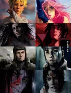 mikaylagranz:  Some serious Naruto fan art here. - 9GAG on We Heart It - http://weheartit.com/s/qBTpZBi5 