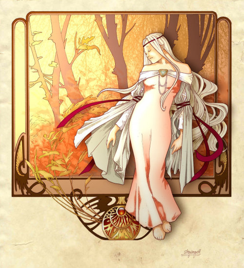 markedasinfernal:Miríel, Indis, Nerdanel, Eärwen, Galadriel, Aredhel, Idril, Finduilas, Celebrían an