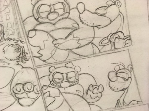 The comic that should have been done in April is going well!