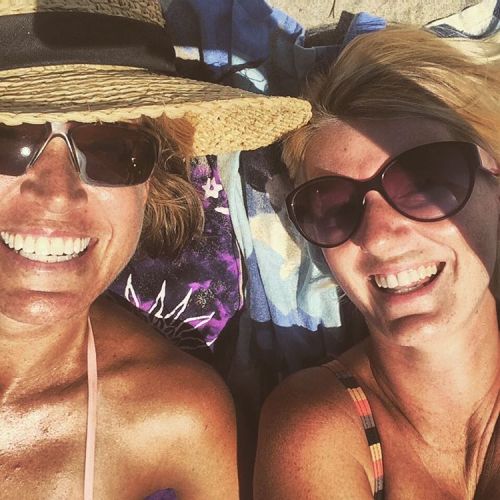 Always good to spend a beach day with fellow San Diego sexologist @drjennsden #twosexologists #drjen