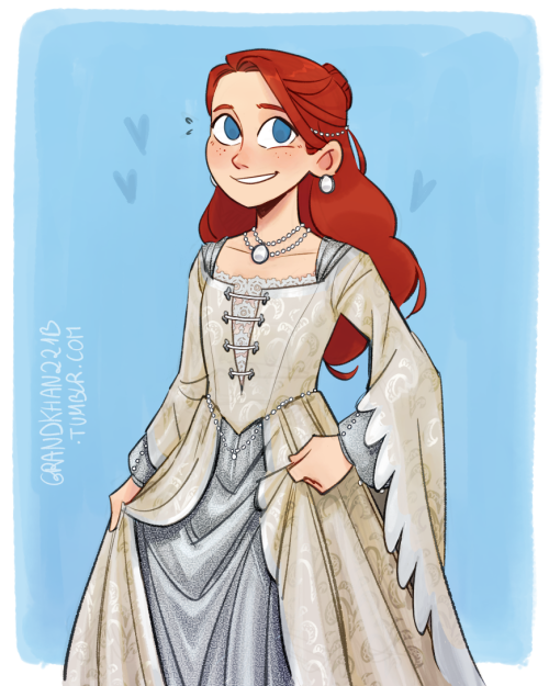 Sansa Trying Her Wedding Dress (2 Seconds Before Learning She's Getting Married)