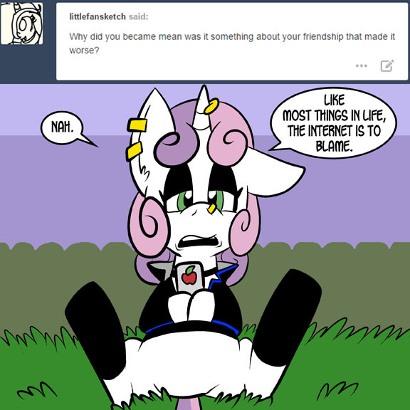 askmeaniebelle:  Or you could read the first installment and have that question answered.