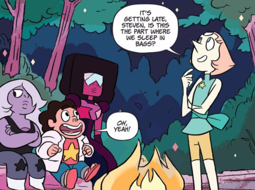 pearl-likes-pi:this is from the latest SU comic and look how pure she is I am gonna cry
