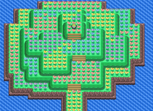 places-in-games: Pokemon DPP - Flower Paradise