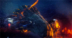 all4movie:  Pacific Rim → Kaiju (怪獣, kaijū, Japanese) Giant Beast.  The Kaiju