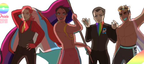 Happy Pride and Carribean heritage month! i decided to do a redraw of last years pride! This took so