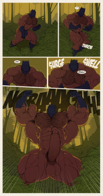 ripped-saurian:  quick and dirty black panther