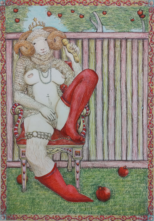 My Summer Series Is Complete! Each Drawing Is Based Off Of My Interpretation Of The Following Tarot Cards