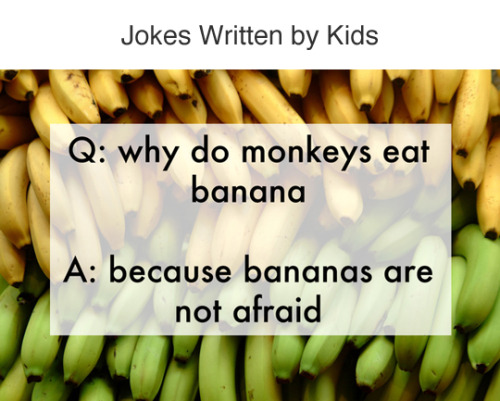 lmaocourse:  thriveworks:  Jokes Written by Kids (see 10 more)  shitposters in the making 