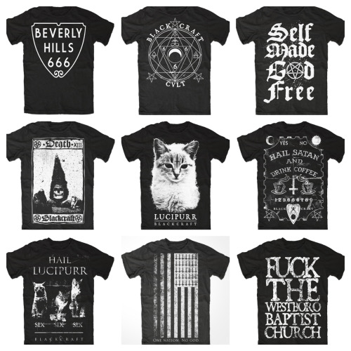 Items back in stock now. www.blackcraftcult.com