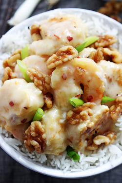 do-not-touch-my-food:  Honey Walnut Shrimp