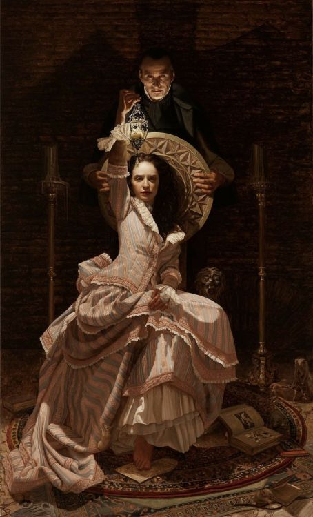 melusineh:Dracula .Oil on linen by Arantzazu Martinez.