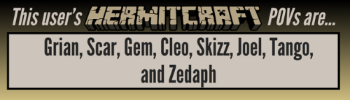 Hey So I Saw That Post You Did With The Hermitcraft Povs Thing And I Was Wondering If You Could Possibly