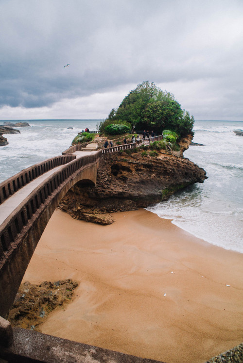 Stormy days on the Basque Coast. 